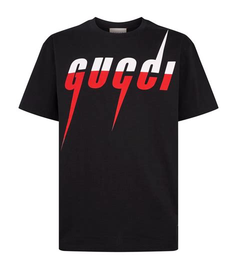 maglietta gucci nera uomo|T.